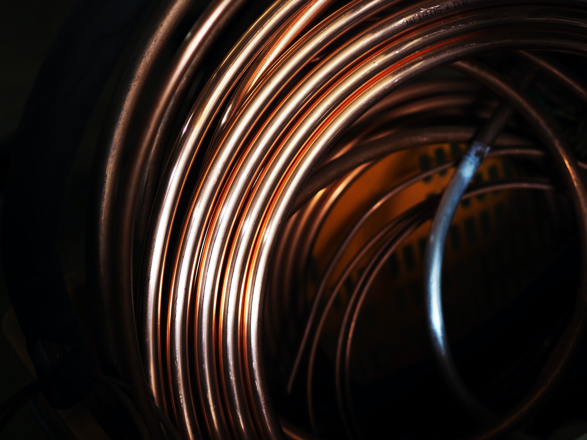 Chile Mining Sector - Australian Equities Research Trip. Image: Copper coils